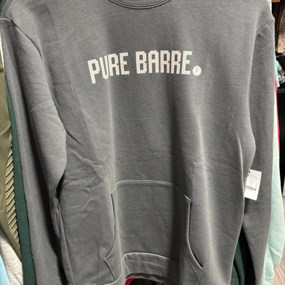 NWT Pure Barre Pocket Crewneck